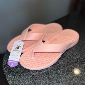 Joybees Pink Flip Flops